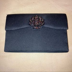 Beaded Seashell Clutch